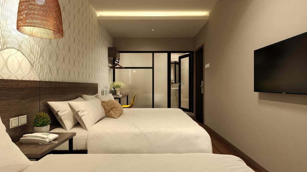 The Square Hotel Skudai Exteriör bild