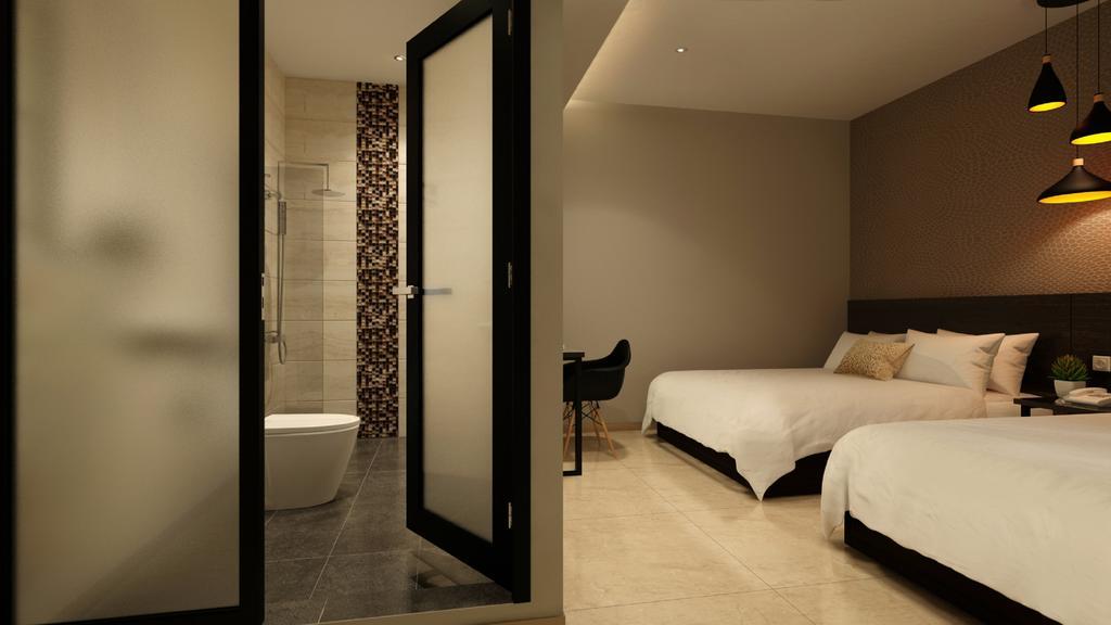The Square Hotel Skudai Exteriör bild