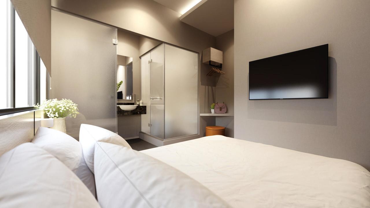 The Square Hotel Skudai Exteriör bild