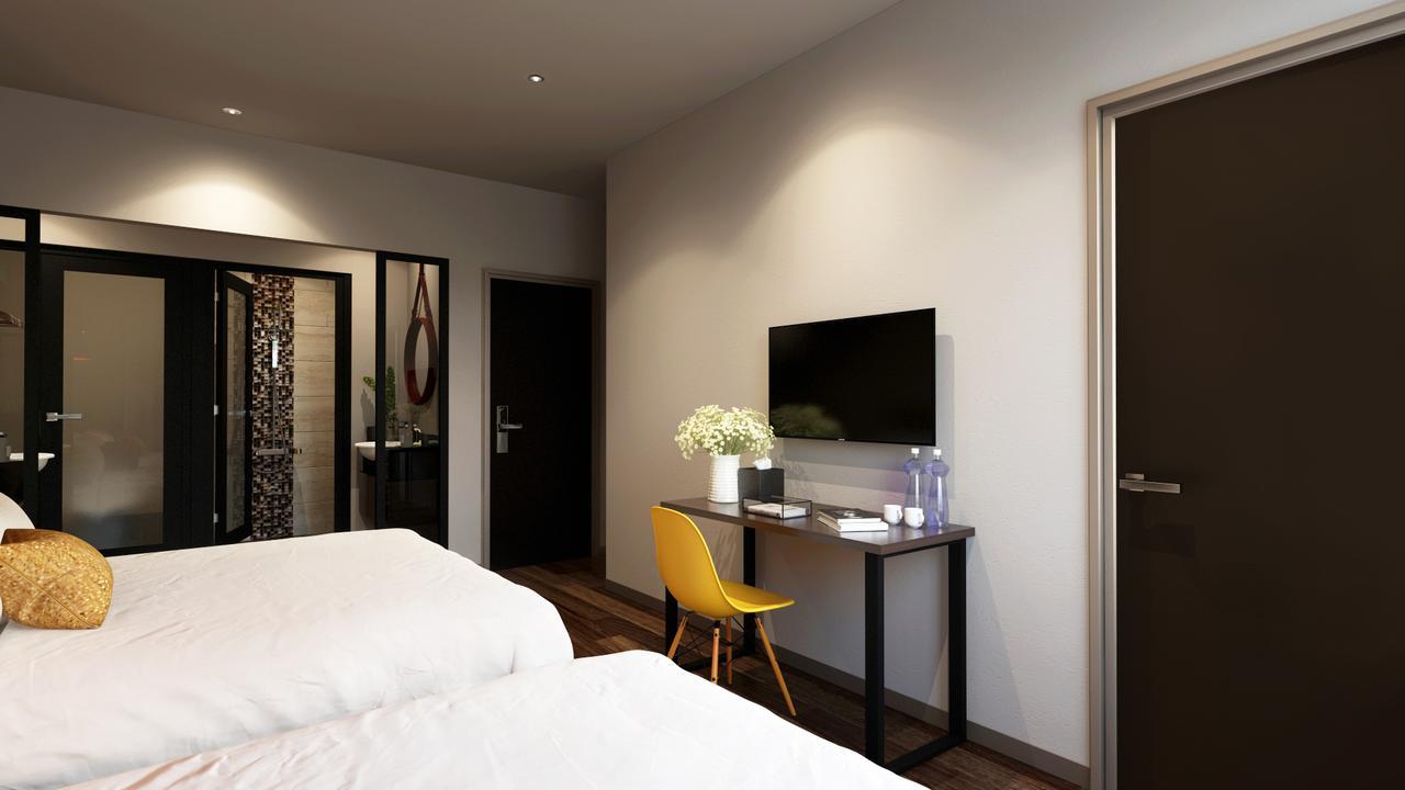 The Square Hotel Skudai Exteriör bild